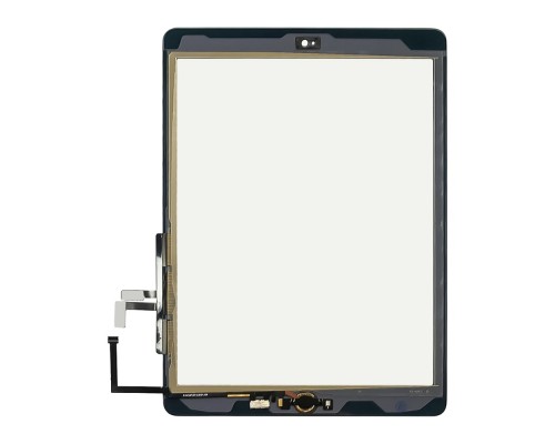 Тачскрин для Apple iPad 9.7 (2017) (A1822/ A1823) белый с кнопкой Home