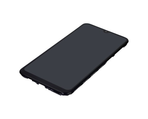 Дисплей для Samsung M215/ M305/ M307/ M315 Galaxy M21/ M30/ M30S/ M31 с чёрным тачскрином и корпусной рамкой OLED