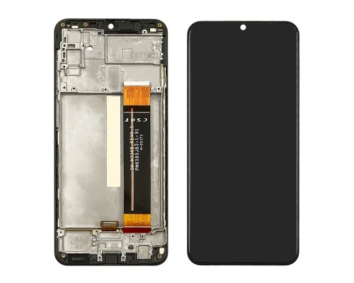 Дисплей для Samsung M336/ M33 2022 с чёрным тачскрином и корпусной рамкой