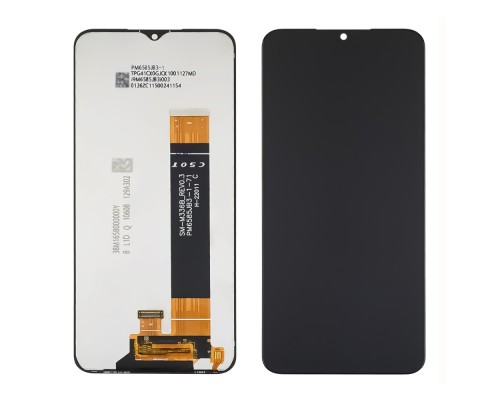 Дисплей для Samsung A235F Galaxy A23 (2022) с чёрным тачскрином Service Pack