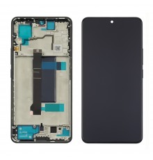 Дисплей для Xiaomi Redmi Note 13 Pro (5G) с чёрным тачскрином и чёрной корпусной рамкой OLED