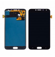 Дисплей для Samsung J400 Galaxy J4 (2018) с черным тачскрином, с регулируемой подсветкой IPS