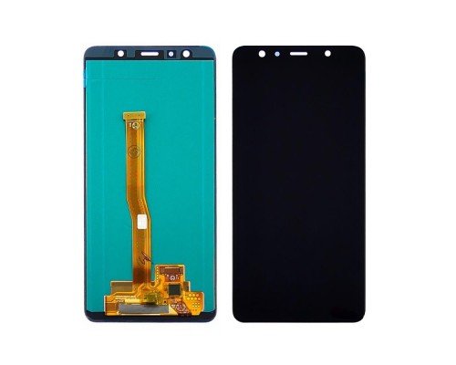 Дисплей для Samsung A750 Galaxy A7 (2018) с чёрным тачскрином, с регулируемой подсветкой IPS