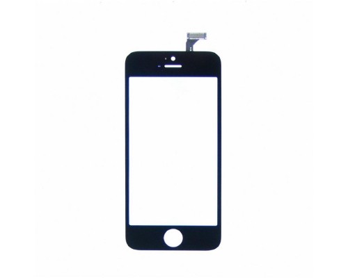 Тачскрин для Apple iPhone 5 чёрный с дисплейной рамкой