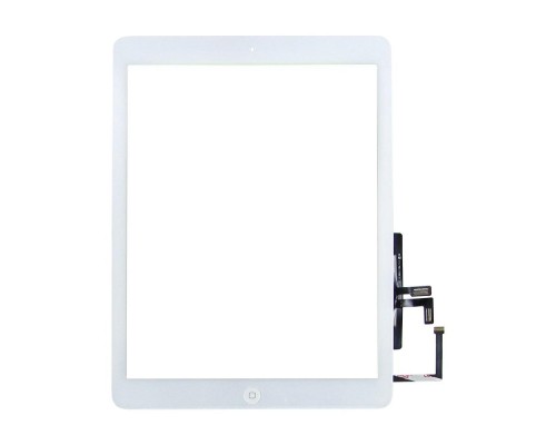 Тачскрин для Apple iPad Air (A1474/A1475/A1476) белый с кнопкой Home