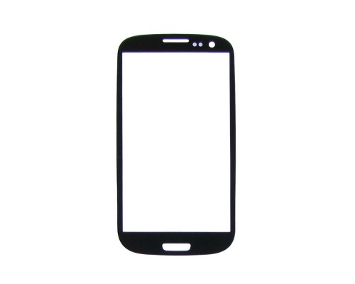 Стекло тачскрина для Samsung i9300 Galaxy S3 чёрное