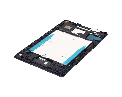 Дисплей для Lenovo Tab 4 TB-8504X с чёрным тачскрином и корпусной рамкой