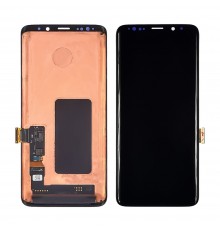 Дисплей для Samsung G965 Galaxy S9 Plus с чёрным тачскрином Original (переклеенное стекло)