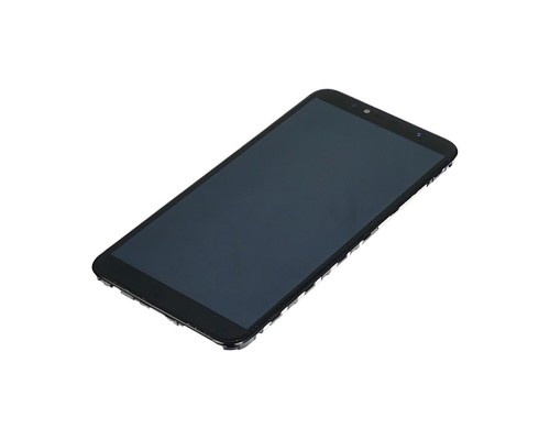 Дисплей для Huawei Y6 (2018) с чёрным тачскрином и корпусной рамкой