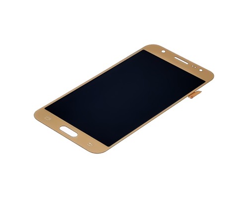 Дисплей для Samsung J500 Galaxy J5 с золотистым тачскрином OLED