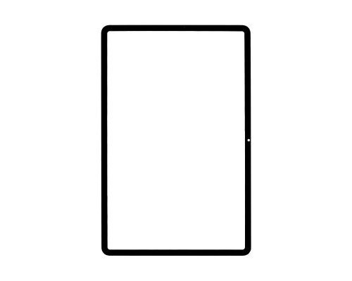 Стекло тачскрина для Huawei MatePad 11 WiFi чёрное с олеофобным покрытием, закалённое