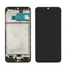 Дисплей для Samsung M215/ M305/ M307/ M315 Galaxy M21/ M30/ M30S/ M31 с чёрным тачскрином и корпусной рамкой IPS