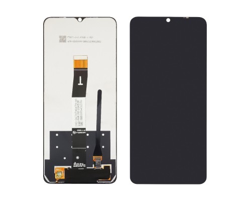 Дисплей для Xiaomi Redmi 12C с чёрным тачскрином Service Pack