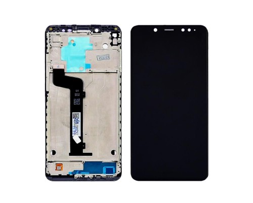 Дисплей для Xiaomi Redmi Note 5/ Note 5 Pro с чёрным тачскрином и корпусной рамкой