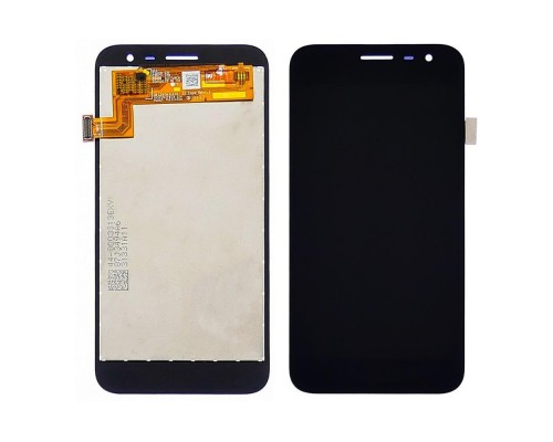 Дисплей для Samsung J260 Galaxy J2 Core (2018) с чёрным тачскрином, с регулируемой подсветкой