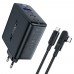 Сетевое зарядное устройство Acefast A37 USB/ 3 Type-C QC PD 100W черное + кабель Type-C to Type-C