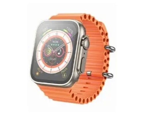 Смарт часы Hoco Y1 Ultra с функцией звонка титаново-золотые