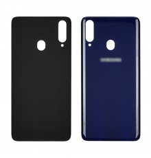 Задняя крышка для Samsung A207 Galaxy A20S (2019) синяя