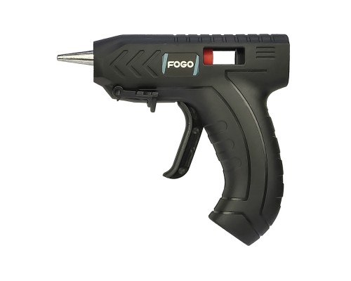 Термоклеевой пистолет Fogo с аккумулятором 1800 mAh (15W, сопло d=2mm, клей d=7mm)