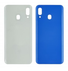 Задняя крышка для Samsung A305 Galaxy A30 (2019) голубая