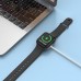 Беспроводное зарядное устройство Borofone BQ13 для Apple Watch магнитное белое