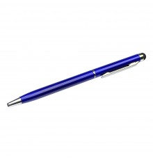 Стилус ёмкостный PS100, с шариковой ручкой, металлический, тёмно-синий