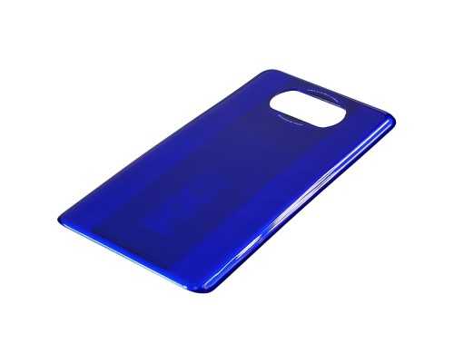 Задняя крышка для Xiaomi Poco X3 Pro Frost Blue синяя