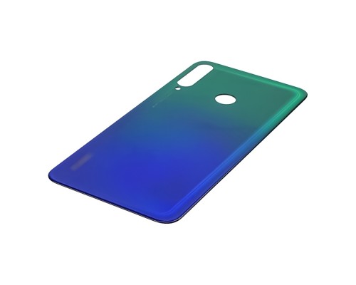 Задняя крышка для Huawei P40 Lite E Aurora Blue (зелёно-синее)