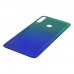 Задняя крышка для Huawei P40 Lite E Aurora Blue (зелёно-синее)