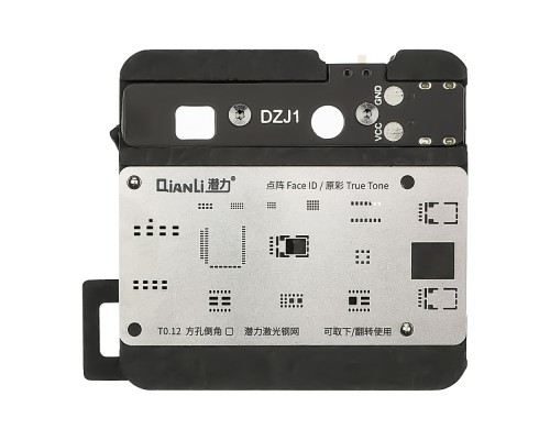 Держатель QianLi DZJ1 для ремонта Face ID и DOT сенсора iPhone X - 13 Pro Max