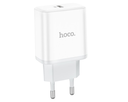 Сетевое зарядное устройство Hoco C104A PD 20W белое