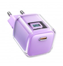 Сетевое зарядное устройство Acefast A53 Type-C PD30W фиолетовое