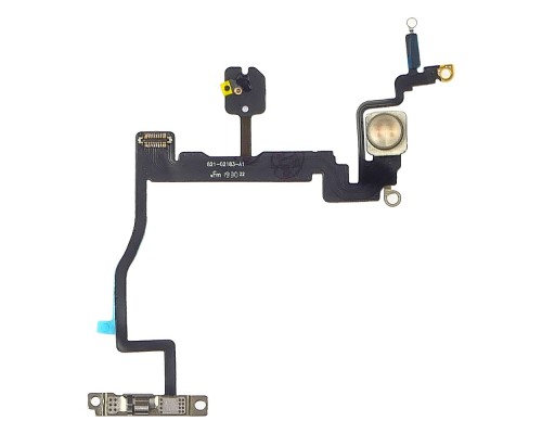 Шлейф для Apple iPhone 11 Pro на кнопки вкл./выкл., со вспышкой и микрофоном