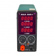 Блок питания WEP 3010D-III, 30V, 10A, импульсный, с цифровой индикацией (V/A/W)