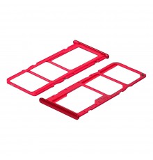 Держатель для SIM карты для Samsung A207 Galaxy A20S (2019) красный