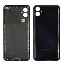 Задняя крышка для Samsung A042 Galaxy A04e Light black (чёрная)