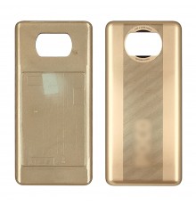 Задняя крышка для Xiaomi Poco X3 Pro Metal Bronze светло-бронзовая