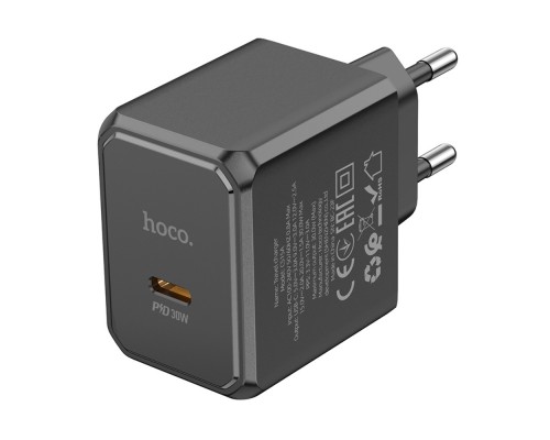 Сетевое зарядное устройство Hoco CS15A Type-C PD30W черное
