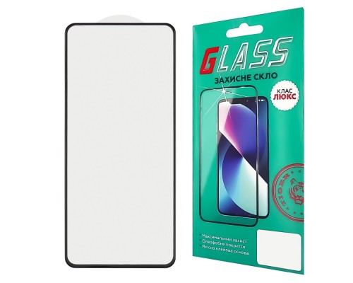 Защитное стекло для Samsung S21 G991 (0.3 мм, 4D ARC чёрное) Люкс