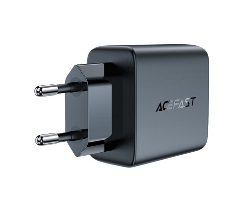 Сетевое зарядное устройство Acefast A49 2 Type-C PD35W GaN черное