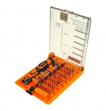 Набор инструментов JAKEMY JM-8150 (ручка, 48 бит, удлинитель 60мм, гибкий удлинитель 100мм)