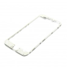 Дисплейная рамка для Apple iPhone 6 Plus белая с термоклеем