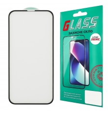 Защитное стекло для Apple iPhone 13 Pro Max/ 14 Plus (0.3 мм, 4D чёрное) Люкс
