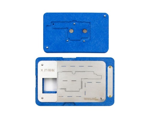 Набор для BGA перекатки iPhone X B70 c держателем платы и пастой BGA