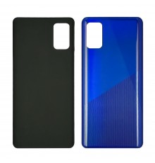 Задняя крышка для Samsung A415 Galaxy A41 (2020) Prism Crush Blue синяя