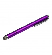 Стилус ёмкостный, высокоточный, Jot Pro , со съёмной микро-волоконной насадкой, алюминиевый, фиолетовый