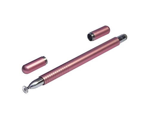 Стилус ёмкостный, высокоточный, Jot Pro , двусторонний, с магнитами для колпачков, металлический, розовый