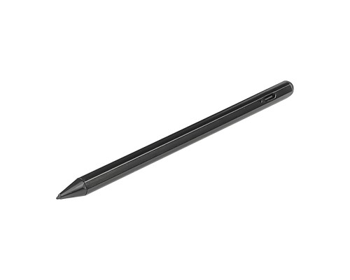 Стилус ёмкостный, высокоточный, активный для Apple iPad, со встроенной батареей, алюминиевый, чёрный, с сенсорным Вкл/Выкл