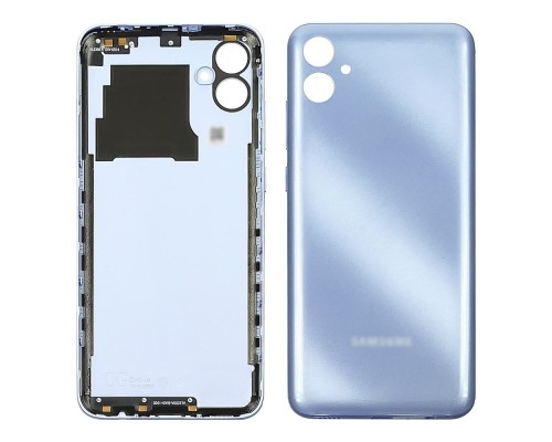 Задняя крышка для Samsung A042 Galaxy A04e Light blue (голубая)