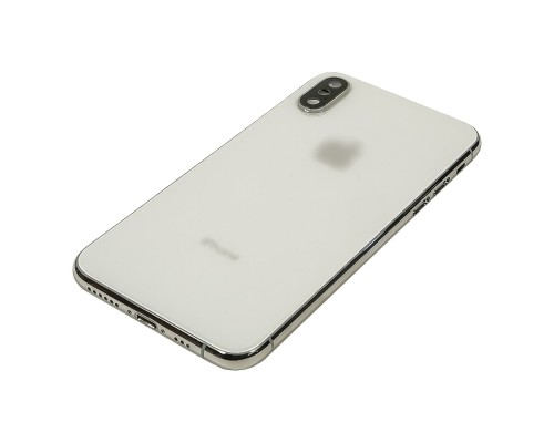 Корпус для Apple iPhone XS серебристый